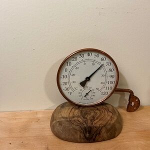 Copper Bristol Thermometer/hygrometer Smith & Hawken